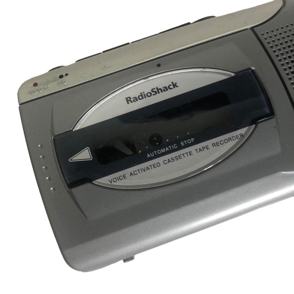 Radio Shack vintage voice activated desktop handheld voice tape recorder CTR-123 - Picture 3 of 4